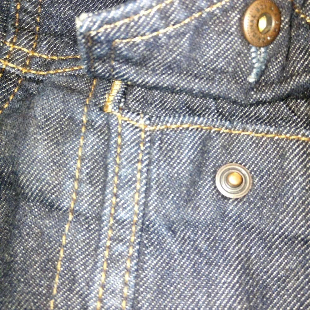 GAP Blue Denim Sherpa Icon Jean Jacket Boys Sz Medium 8